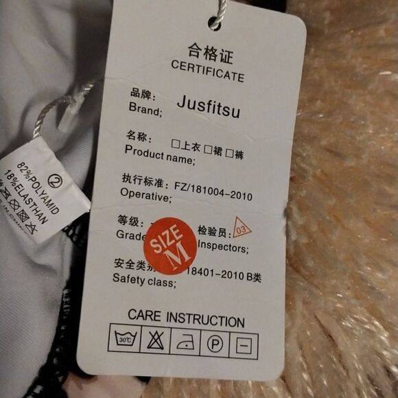 Jusfitsu High Waisted Bikini Bottom for Women Tummy Control Swimsuits NWT Size M - Picture 9 of 9